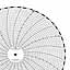 ABB Kent-Taylor 500P1225-21  Ink Writing Circular Chart