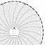 ABB Kent-Taylor 500P1225-26  Ink Writing Circular Chart