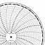 ABB Kent-Taylor 500P1225-40  Ink Writing Circular Chart