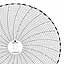 ABB Kent-Taylor 500P1225-51  Ink Writing Circular Chart
