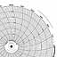 Honeywell 24001660-190  Ink Writing Circular Chart