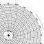Honeywell 24001660-212  Ink Writing Circular Chart