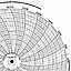 Honeywell 24001660-613  Ink Writing Circular Chart