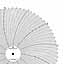 ABB Kent-Taylor 500P1225-71  Ink Writing Circular Chart