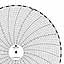 ABB Kent-Taylor 500P1225-87  Ink Writing Circular Chart