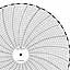 ABB Kent-Taylor 500P1225-9  Ink Writing Circular Chart