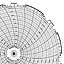 Honeywell 24001661-003  Ink Writing Circular Chart