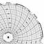 Honeywell 24001661-008  Ink Writing Circular Chart