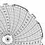 Honeywell 24001661-010  Ink Writing Circular Chart