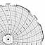 Honeywell 24001661-011  Ink Writing Circular Chart