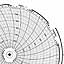 Honeywell 24001661-012  Ink Writing Circular Chart
