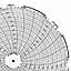 Honeywell 24001661-016  Ink Writing Circular Chart