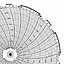 Honeywell 24001661-019  Ink Writing Circular Chart