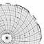Honeywell 24001661-022  Ink Writing Circular Chart