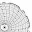 Honeywell 24001661-035  Ink Writing Circular Chart
