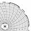 Honeywell 24001661-036  Ink Writing Circular Chart