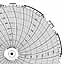 Honeywell 24001661-037  Ink Writing Circular Chart