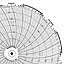 Honeywell 24001661-040  Ink Writing Circular Chart