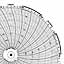 Honeywell 24001661-044  Ink Writing Circular Chart