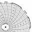 Honeywell 24001661-075  Ink Writing Circular Chart