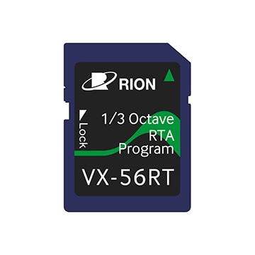 Rion VX-56RT 1/3 Octave RTA Program