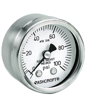 Ashcroft 1008S Analog Pressure Gauge