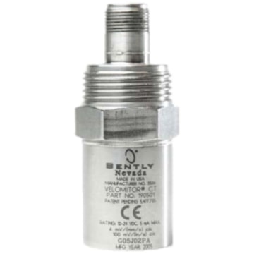 Bently Nevada 190501 CT Velomitor Velocity Transducer