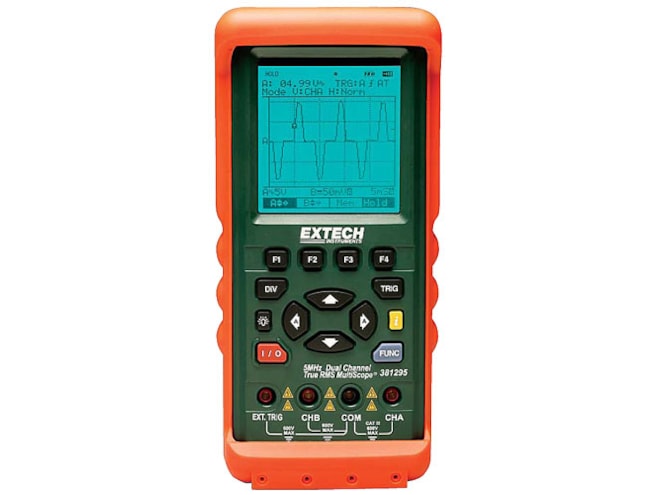 Extech 381295A/381395 Dual Channel MultiScope Multimeter