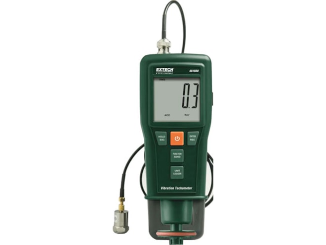 Extech 461880 Vibration Meter and Laser Tachometer