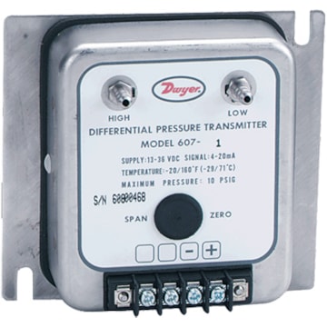 Dwyer 607 Differential Pressure Transmitters