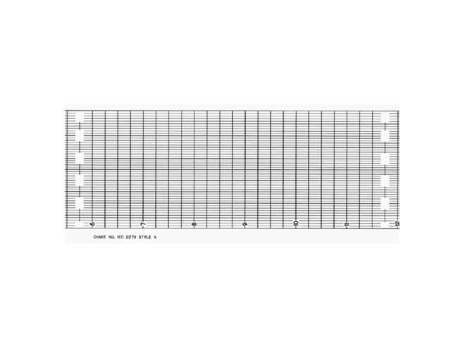Graphic Controls Rustrak RTI 2279 Strip Chart Paper