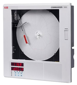 Abb C1900 Circular Chart Recorder