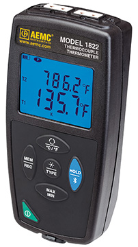 AEMC 1822 Thermometer Data Logger