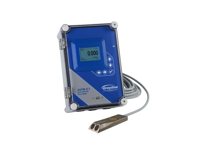 Greyline Instruments AVFM 6.1 Area Velocity Flow Meter | Ultrasonic ...