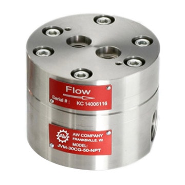 AW Gear Meters JV-CG Positive Displacement Flow Meter