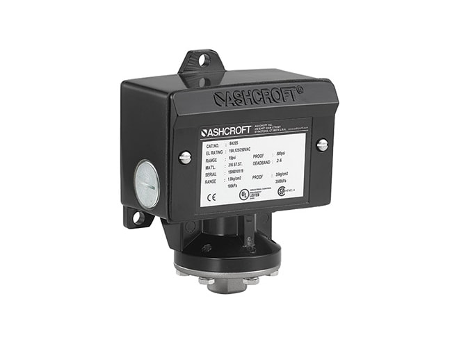 Ashcroft B Series Pressure Switch