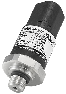 Ashcroft Pressure Transducer Pressure 5000 PSI