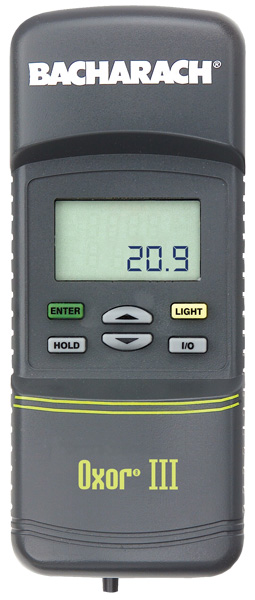 Bacharach Oxor III Oxygen Monitor