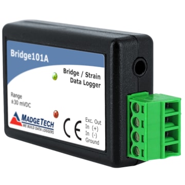 MadgeTech Bridge101A Bridge / Strain Gauge Data Logger