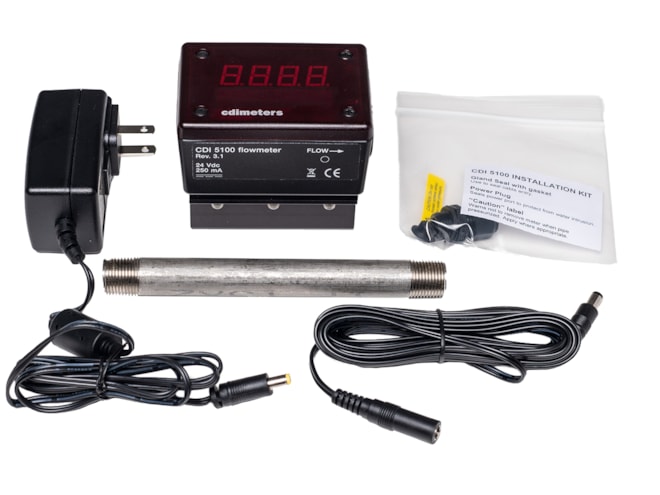 CDI Meters 5100 Compressed Air Flow Meter | Thermal Mass Flow Meters ...