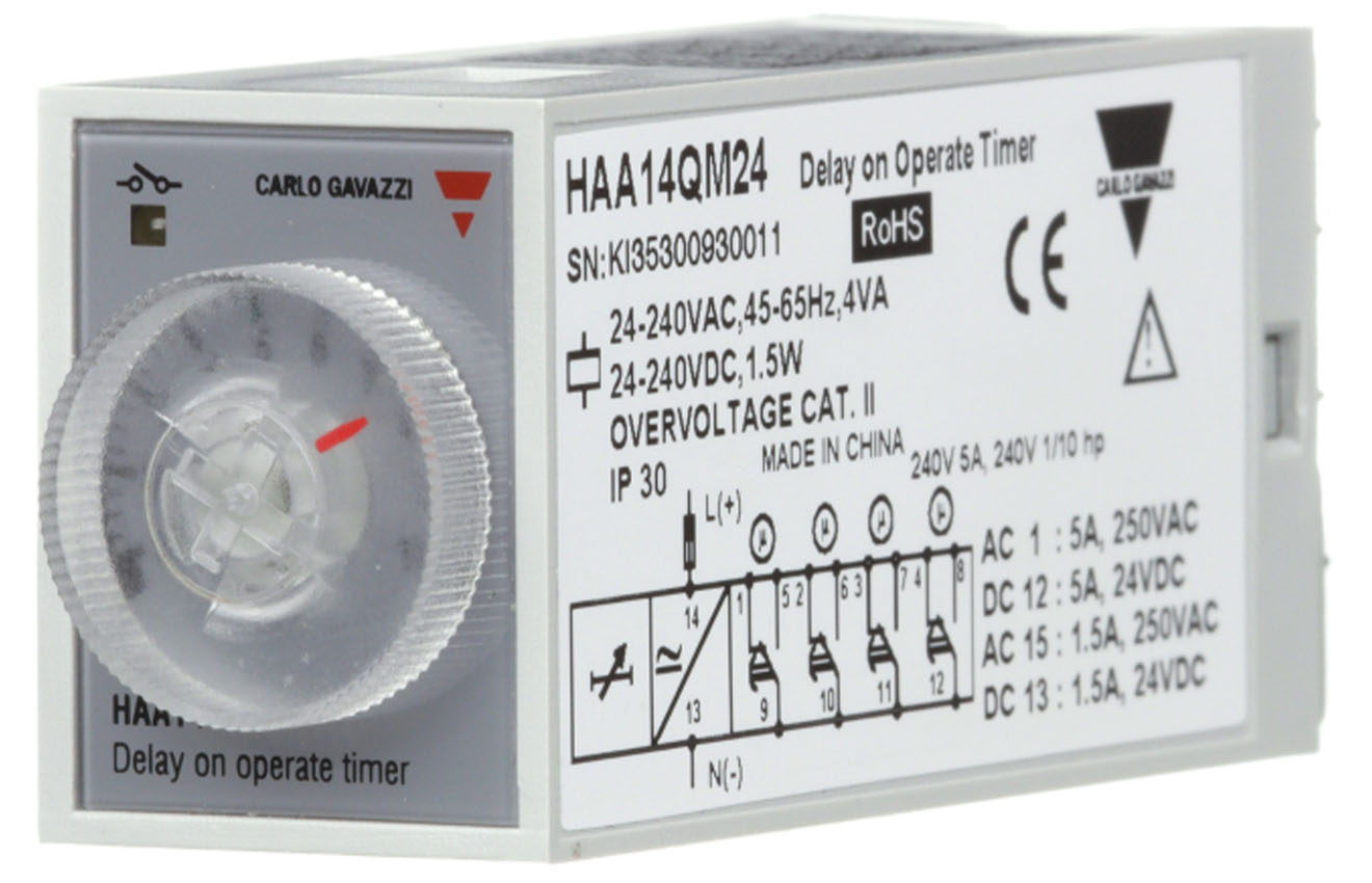 Carlo Gavazzi Type HAA Timer