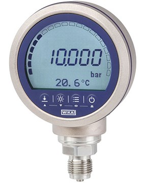 WIKA Manometer Pressure Gauge 0-10 Bar G 1/4" B Bottom VA Steel Stainless New OVP 