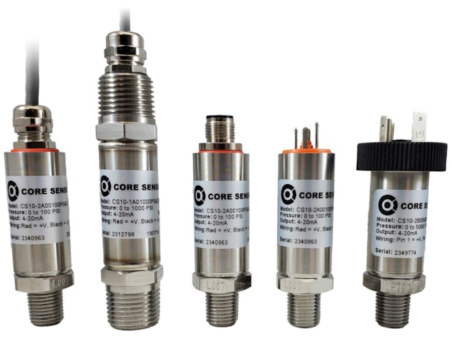 Core Sensors CS10 Industrial Pressure Transducer