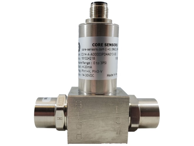Core Sensors CS14 Differential Pressure Transducer