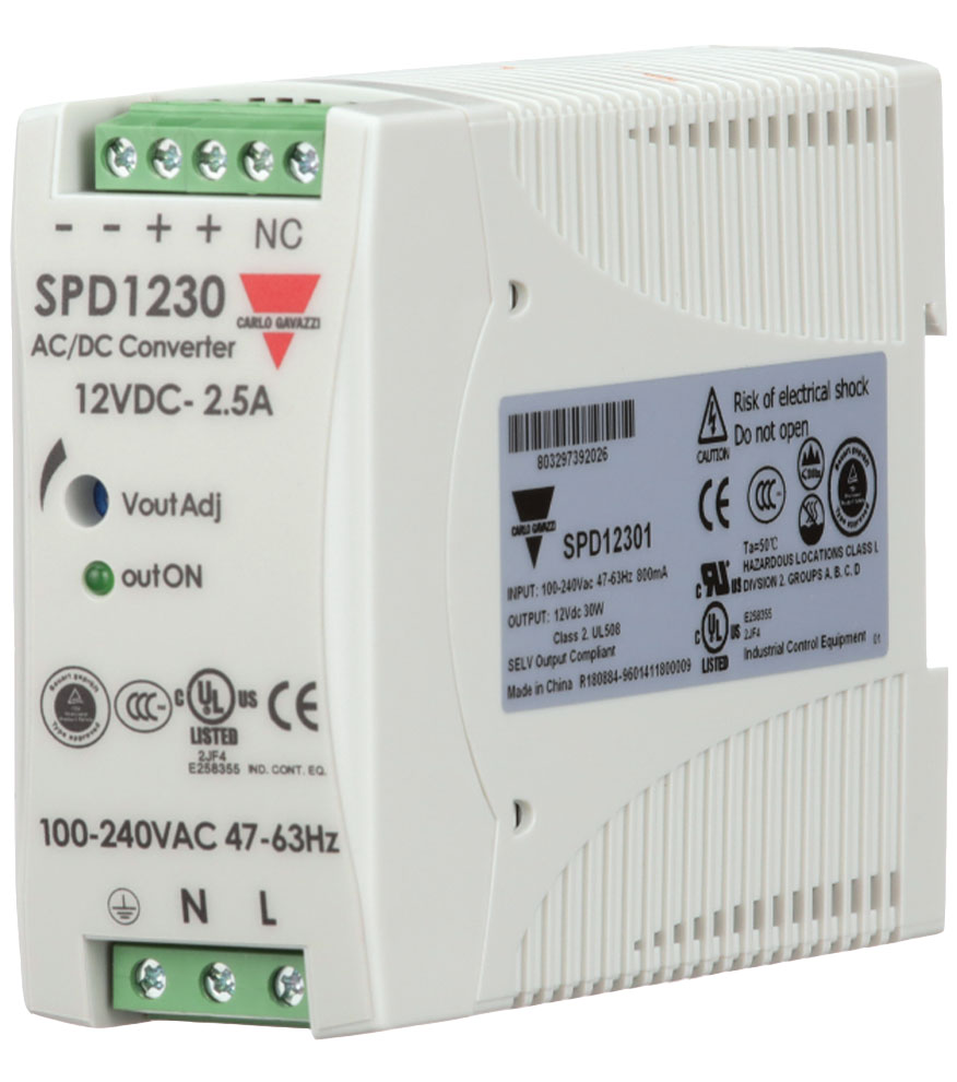 SPDC241201 - Alimentation à découpage 120W - 24V - Automatismes Solutions