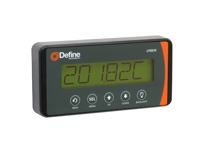 Define Instruments LPI610 Surface Mount Display