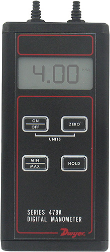 Dwyer 478A Series Digital Manometers