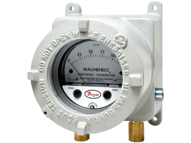 Dwyer AT2605 Series Magnehelic Indicating Pressure Transmitters