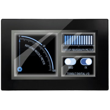 Dwyer SPPM2 Graphical User Interface Panel Meter