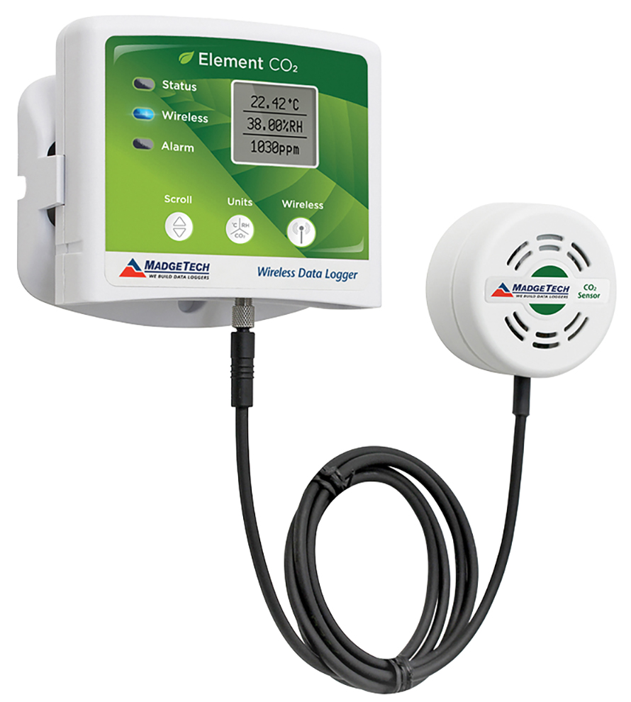 MadgeTech Element CO2 / RH / Temperature Data Logger Data Loggers